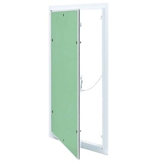Toegangspaneel 300x500 mm met aluminium frame en gipsplaat 1