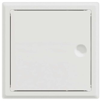 Toegangs paneel 2 pcs Wit 20 x 20 cm staal 4