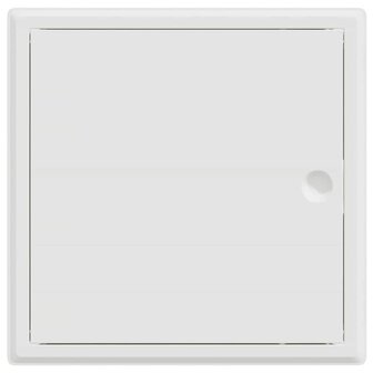 Toegangs paneel Wit 30 x 30 cm staal 4