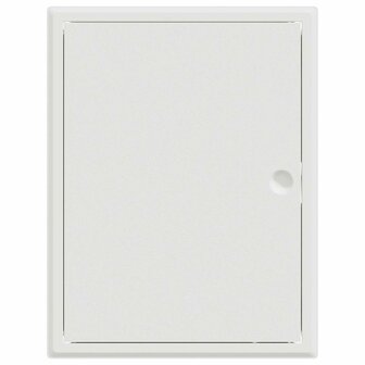 Toegangs paneel Wit 30 x 40 cm staal 4