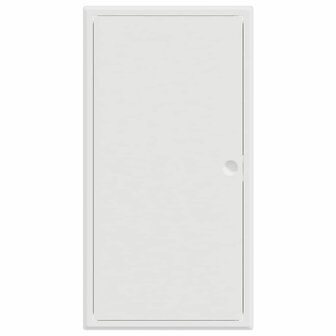 Toegangs paneel Wit 30 x 60 cm staal 4