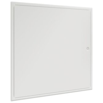 Toegangs paneel Wit 60 x 60 cm staal 3
