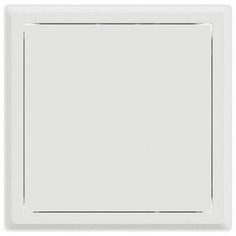 Toegangs paneel 2 pcs Wit 20 x 20 cm Staal 4