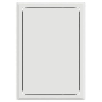 Toegangs paneel Wit 20 x 30 cm Staal 4