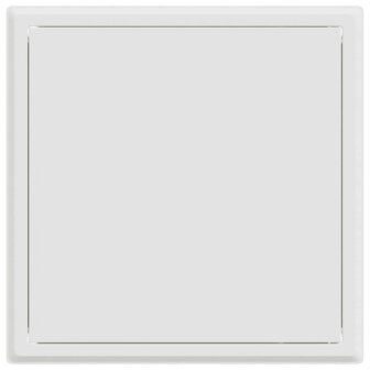 Toegangs paneel Wit 30 x 30 cm Staal 4