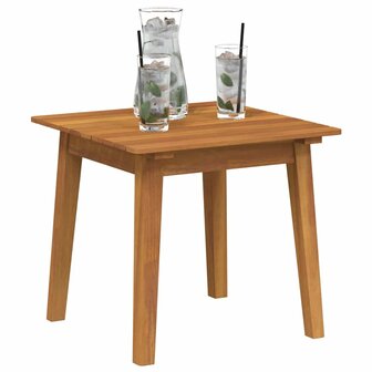 Bijzettafel 45x45x40 cm van Massief Acaciahout 2