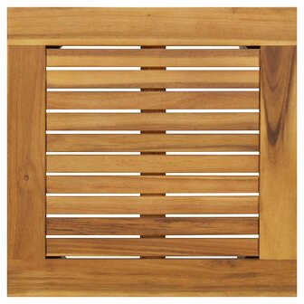 Tuin Bijzettafel 45x45x38 cm van Massief Acaciahout 7