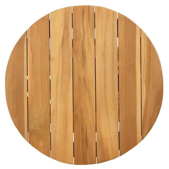 Tuin Bijzettafel &Oslash;50x49,5 cm van Massief Teakhout 4
