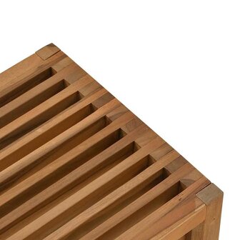 Tuin Bijzettafel 50x32,5x35 cm Massief Teakhout 7