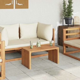 Tuin Bijzettafel 70x37,5x35,5 cm van Massief Teakhout 3