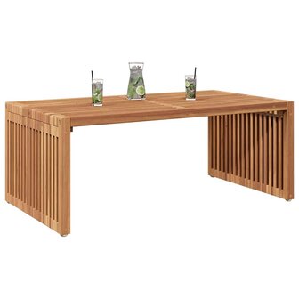 Tuinbijzettafel 90x49,7x36 cm Massief Teakhout 2