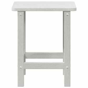 Adirondack Bijzettafel Wit 38x38x45 cm HDPE 5