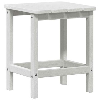 Adirondack Bijzettafel Wit 38x38x45 cm HDPE 6
