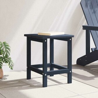 Adirondack Bijzettafel Marineblauw 38x38x46 cm HDPE 3