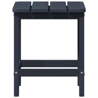 Adirondack Bijzettafel Marineblauw 38x38x46 cm HDPE 4