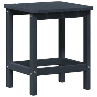 Adirondack Bijzettafel Marineblauw 38x38x46 cm HDPE 6
