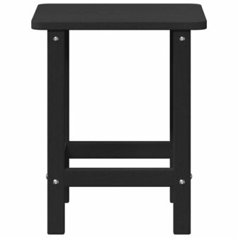 Adirondack Bijzettafel Zwart 38x38x45 cm HDPE 5