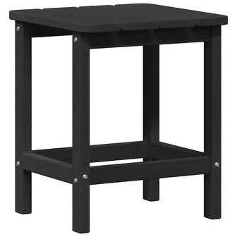 Adirondack Bijzettafel Zwart 38x38x45 cm HDPE 6