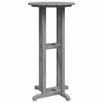 Bartafel Lichtgrijs 55x55x107 cm HDPE 6
