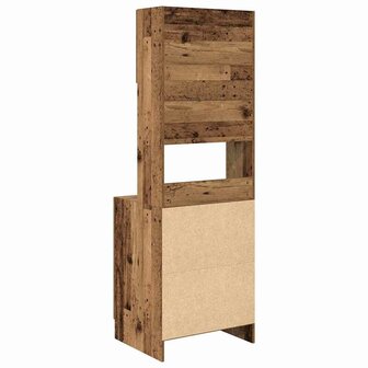Keukenkast Oud Hout 60 x 50 x 180 cm Gelaagd Hout 7