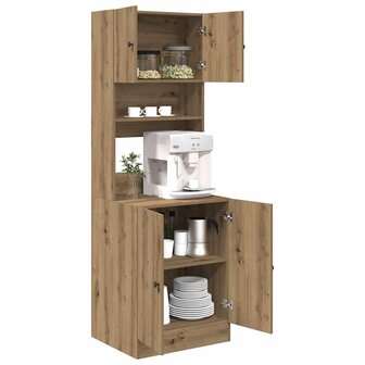 Keukenkast Artisan Eiken 60 x 50 x 180 cm Gelaagd Hout 2