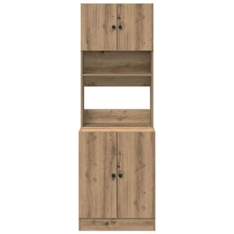 Keukenkast Artisan Eiken 60 x 50 x 180 cm Gelaagd Hout 5