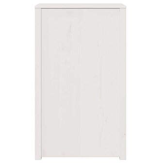 Buitenkeukenkast Wit 55x55x92 cm Massief Grenenhout 5