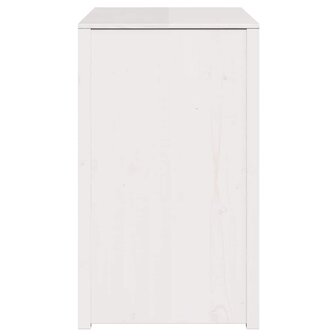 Buitenkeukenkast Wit 106x55x92 cm Massief Grenenhout 5