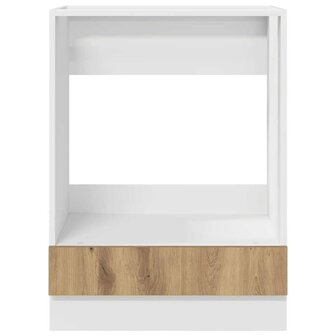 Ovenkast - Artisan Eiken, 60x46x81.5 cm, gefabriceerd hout 4