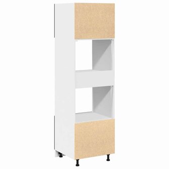 Magnetronkast Zwart Eiken 60x57x207 cm Gelaagd Hout 7