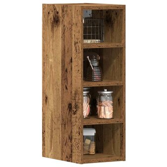Hangkast Riga 20x29,5x60 cm bewerkt hout oud houtkleurig 1
