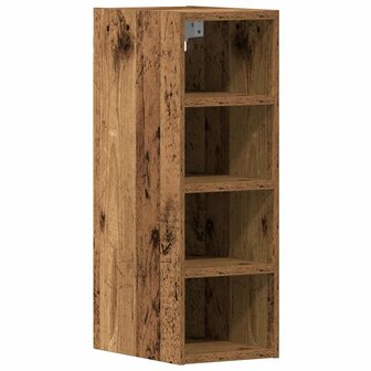 Hangkast Riga 20x29,5x60 cm bewerkt hout oud houtkleurig 2
