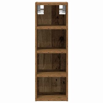 Hangkast Riga 20x29,5x60 cm bewerkt hout oud houtkleurig 4