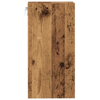 Hangkast Riga 20x29,5x60 cm bewerkt hout oud houtkleurig 5