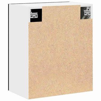 Zwarte Eiken Hangkast 50x31x60 cm, van hout gemaakt 5