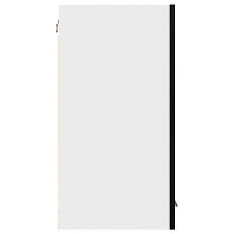 Zwarte Eiken Hangkast 60 x 31 x 60 cm van Geengineerd Hout 7
