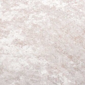 Vloerkleed wasbaar anti-slip 120x180 cm lichtbeige 6