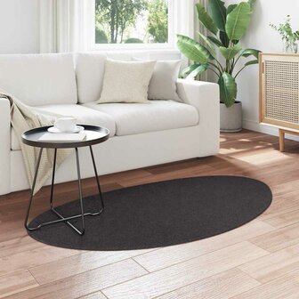 Tapijt Antraciet 80 x 150 cm Polyester 2