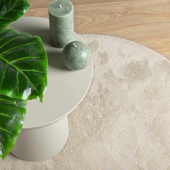 Tapijt Beige 80 x 150 cm Katoen 4