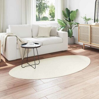 Tapijt Cr&egrave;me 80 x 150 cm Polyester 2