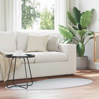 Tapijt Grijs 80 x 150 cm Katoen 1