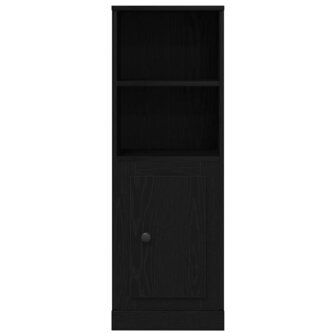 Hoge kast 36x35,5x103,5 cm bewerkt hout zwart eikenkleurig 5