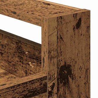 Keukentrolley 60x45x80 cm bewerkt hout oud houtkleurig 7