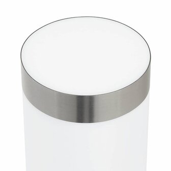 Buitenwandlamp met sensor - Zilver RVS IP44 5
