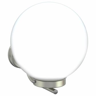 Buiten Wandlamp Zilver RVS IP44 7