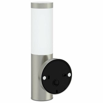 Buiten Wandlamp 2 stuks Zilver RVS IP44 5