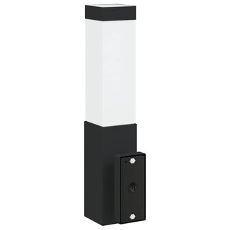 Buiten Wandlampen 2 stuks Zwart RVS IP44 5