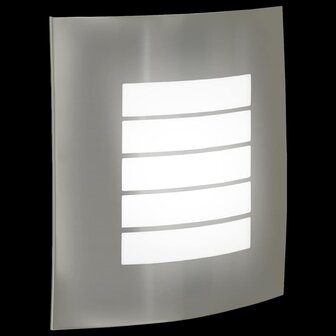 Buitenwandlamp 2 stuks Zilver RVS IP44 8