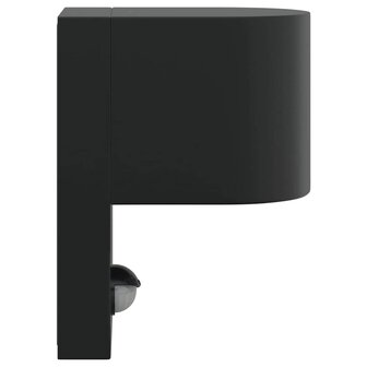 Buitenwandlampen met Sensor 2 stuks Zwart RVS IP44 4