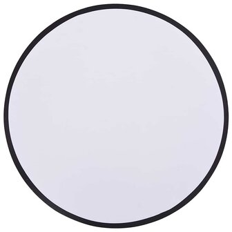 Plafondlamp vlakke montage &Oslash; 38 cm E27 stof zwart 4